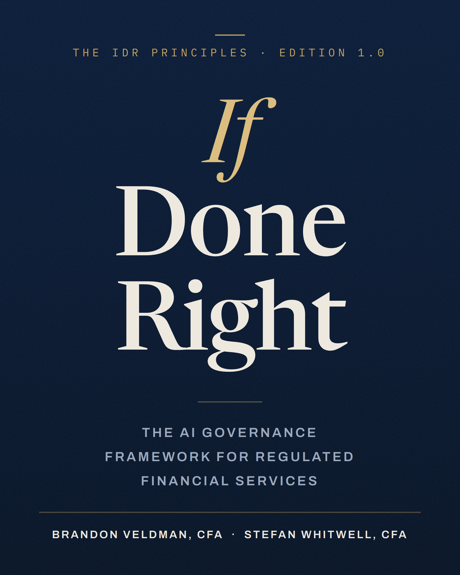 If Done Right book cover